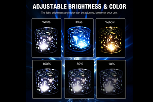 WonderSkyLight™ - LED Galaxy Starry Sky Projector